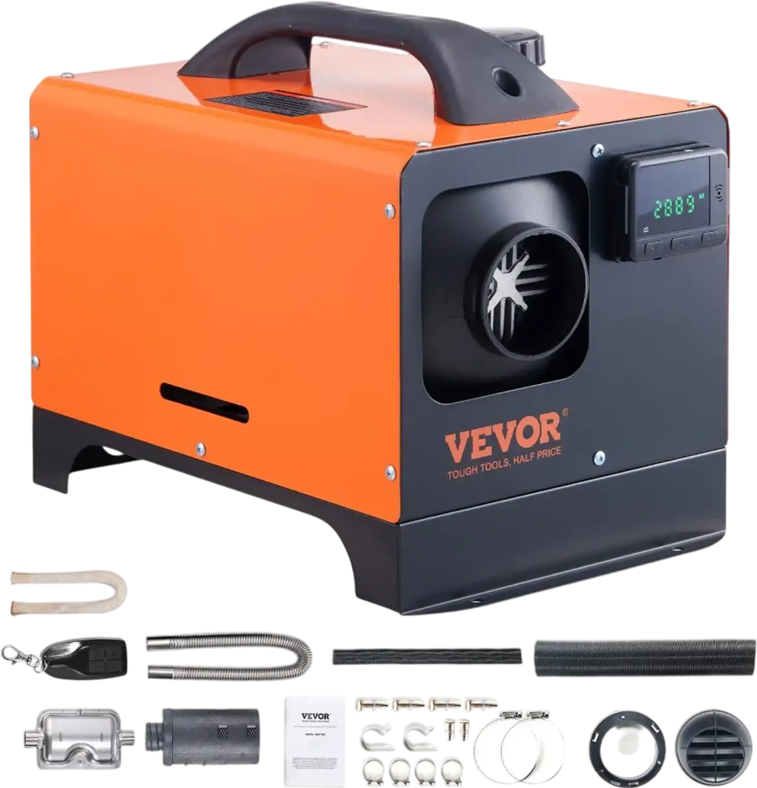 Vevor Diesel Heater All-in-One 12V 8KW Portable Parking Heater New