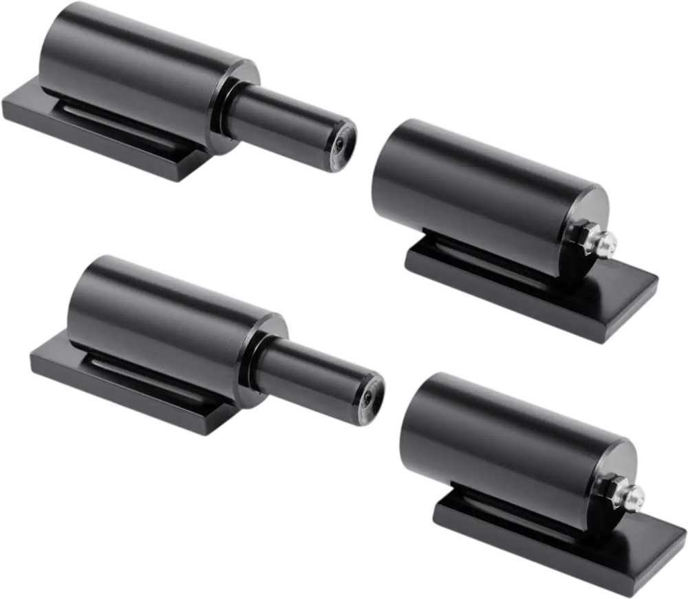 VEVOR Heavy Duty Gate Hinges, 2-Pack 7-Inch Barrel Gate Hinge, Weld On Hinges 900 lbs Load Capacity for Swing Trailer Gates, Grease Zerk Fitting & Internal Ball Bearings for Smooth Operation