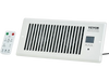 VEVOR Register Booster Fan, Quiet Vent Booster Fan Fits 4” x 10” Register Holes, with Remote Control and Thermostat Control, Adjustable Speed for Heating Cooling Smart Vent, White