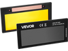 VEVOR Auto Darkening Welding Lens 4.25" x 2", Shade 10 True Color Welding Lens with Dual Arc Sensors & Gold Coating, Compatible with Most Welding Helmets for TIG, MIG, MMA, ARC Applications