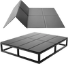 VEVOR Bunkie Board, Queen Size 80.3 x 60.2 in, Foldable Bed Board Under Mattress with Hook-and-Loop Straps, PP Core with 600D Oxford Fabric, Anti-Sag for Metal Frames, Bunk Beds, and Sleeper Sofas