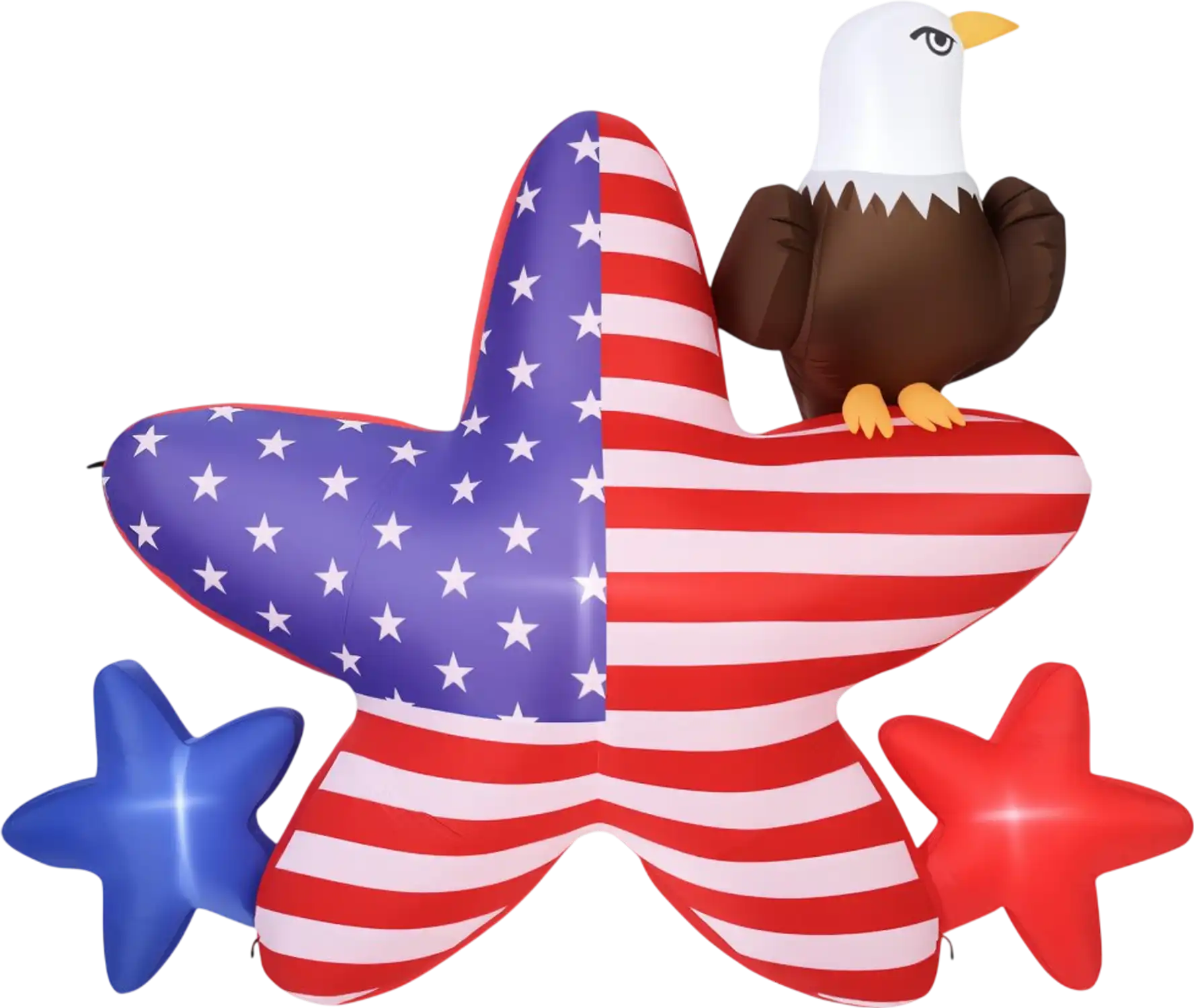 Vevor Inflatable Decoration 4.82' Patriotic 4th of July Eagle & Star Yard Decor New