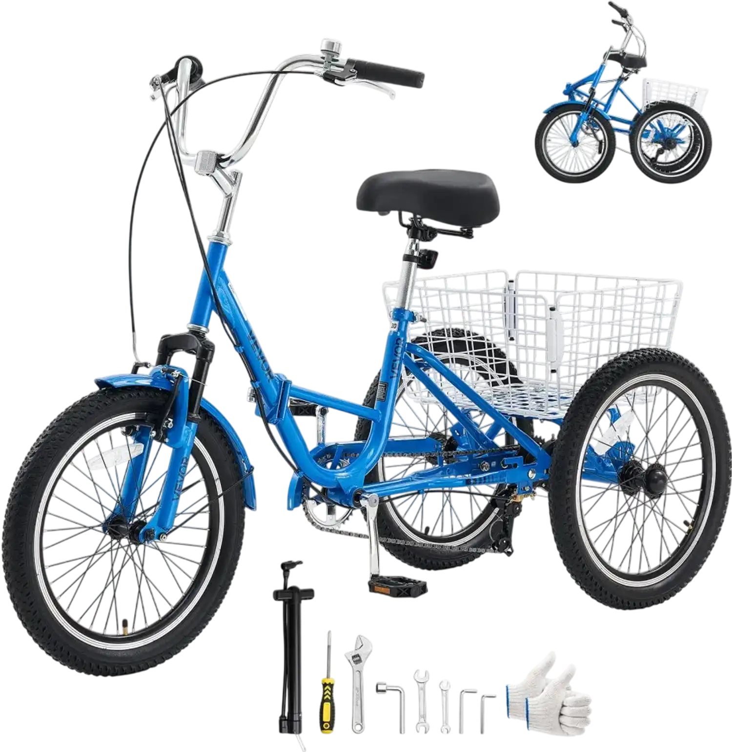 Vevor Tricycle Folding Adult 20