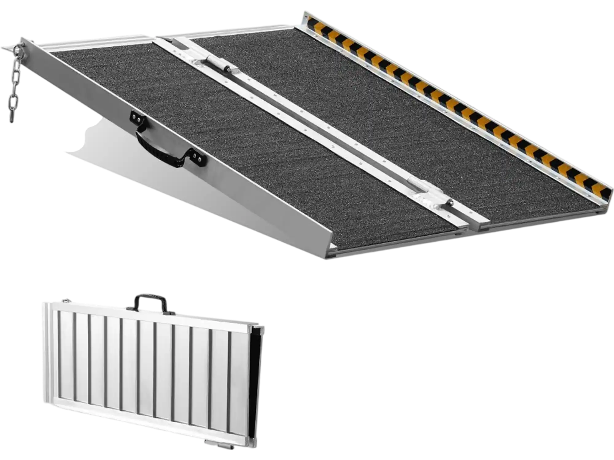 Vevor Wheelchair Ramp Portable Folding Threshold 2' 800 lbs New