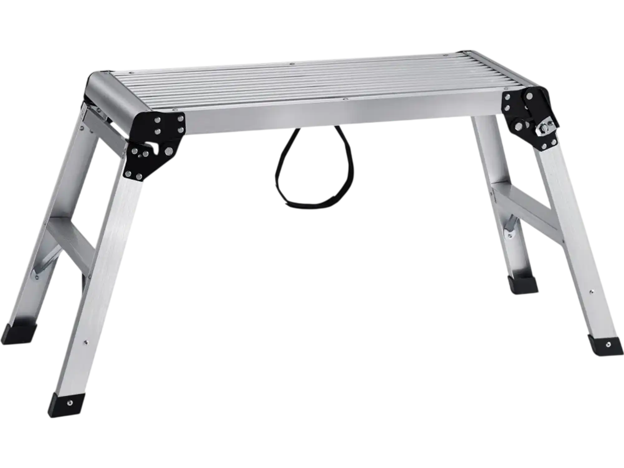 Vevor Work Platform Folding Aluminum Heavy-Duty Drywall Stool Ladder New