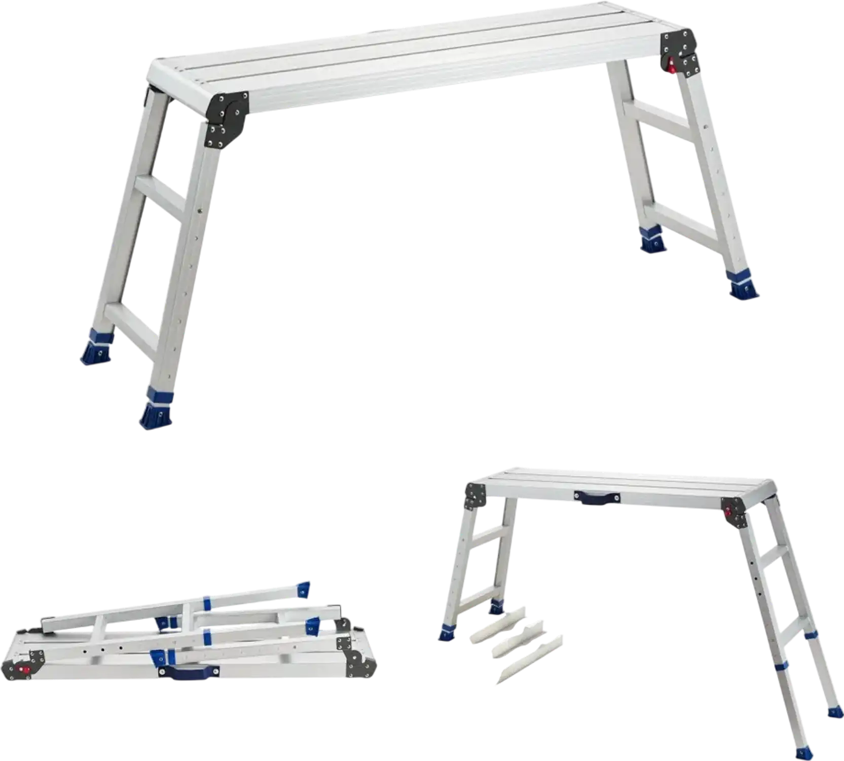 Vevor Work Platform Folding Adjustable Height 23-34.5