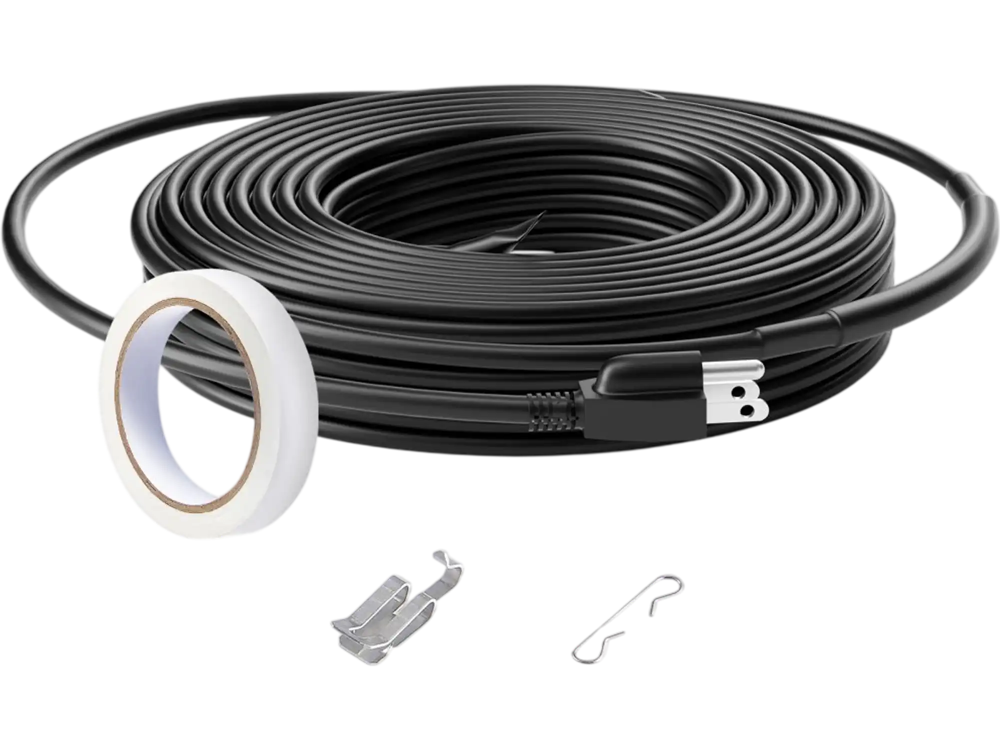 Vevor Heating Cable Self-Regulating 30' Roof and Pipe Heat Tape New