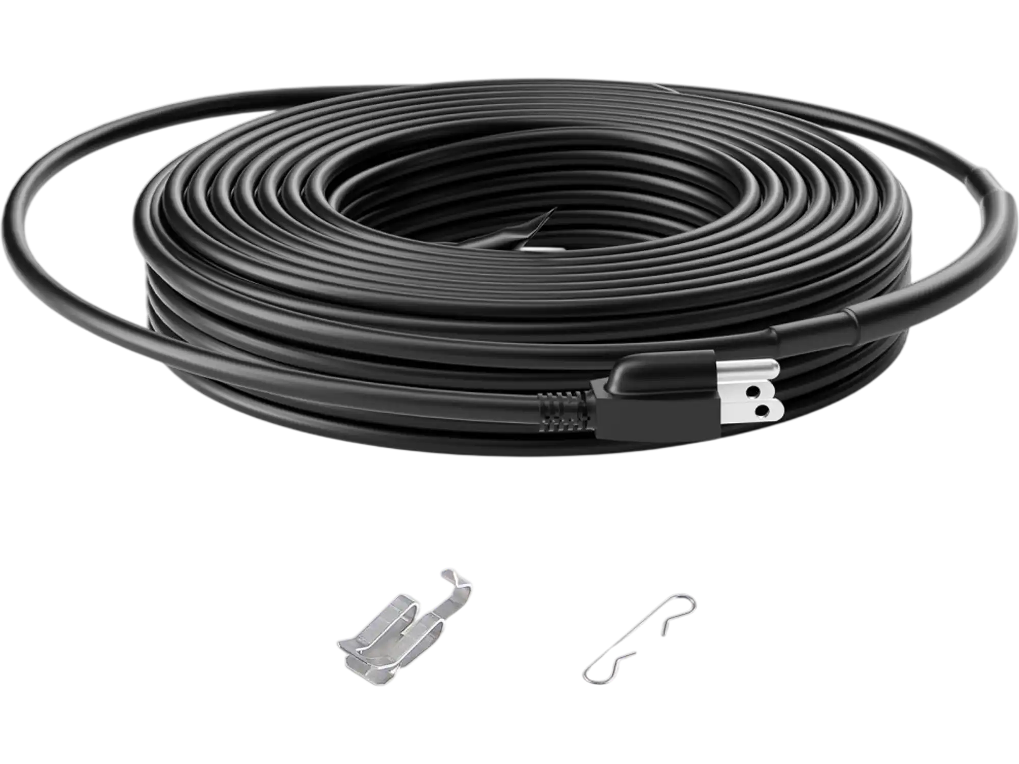 Vevor Pipe Heating Cable Self-Regulating 50' 5W/FT Heat Tape for Pipes Roof Snow Melting De-Icing New