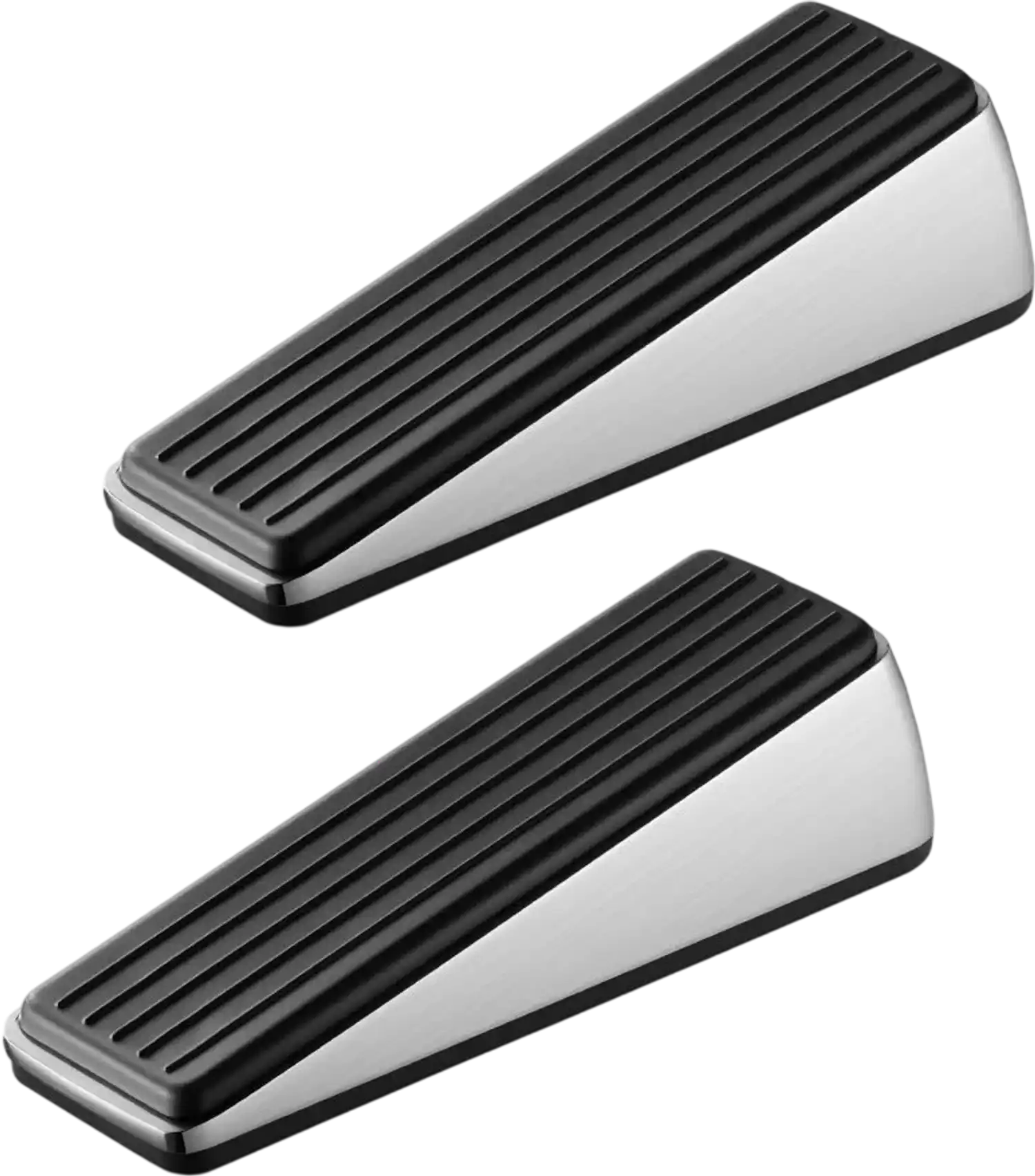 Vevor Door Stop Heavy Duty Bottom Wedge 2-Pack with Wall Protectors New