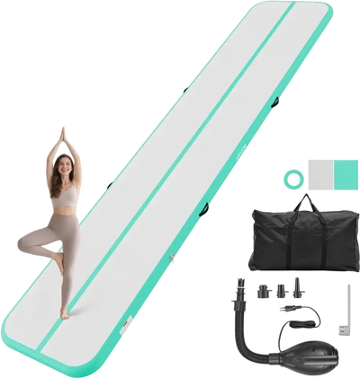 Vevor Air Mat Inflatable Gymnastics Training Mat 16.4' x 3.3' x 4