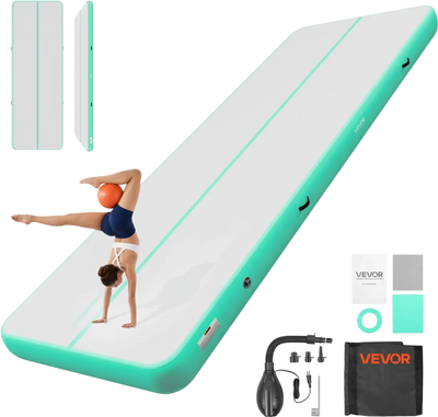 Vevor Inflatable Gymnastics Air Mat 20' x 6.6' x 8