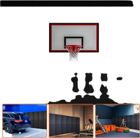 VEVOR Gym Wall Padding, 60 x 20 x 2 inch Tear-Resistant Wall Mat, Removable 2