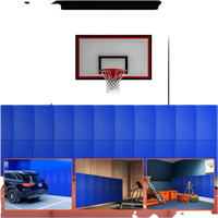 VEVOR Gym Wall Padding, 71 x 24 x 2 inch Tear-Resistant Wall Mat, Removable 2