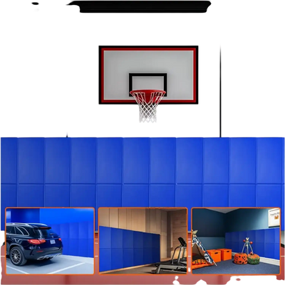 VEVOR Gym Wall Padding, 71 x 24 x 2 inch Tear-Resistant Wall Mat, Removable 2