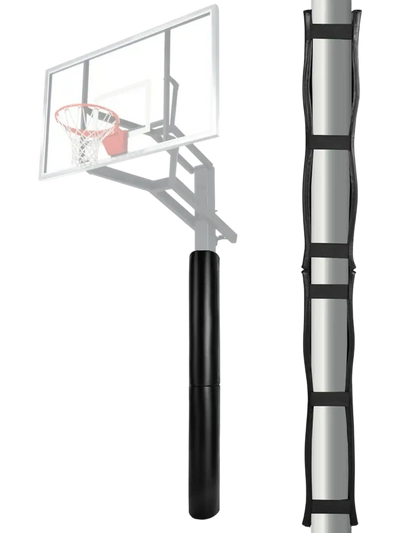 VEVOR Basketball Pole Pad, 71 inch Tall and 1.2 inch Thick Heavy Duty Wrap Around Pole Padding, Fits 2-6.3 Round & 4.5x4.5 inch Square Pole, All-weather Waterproof Protective Pad for Basement Garage