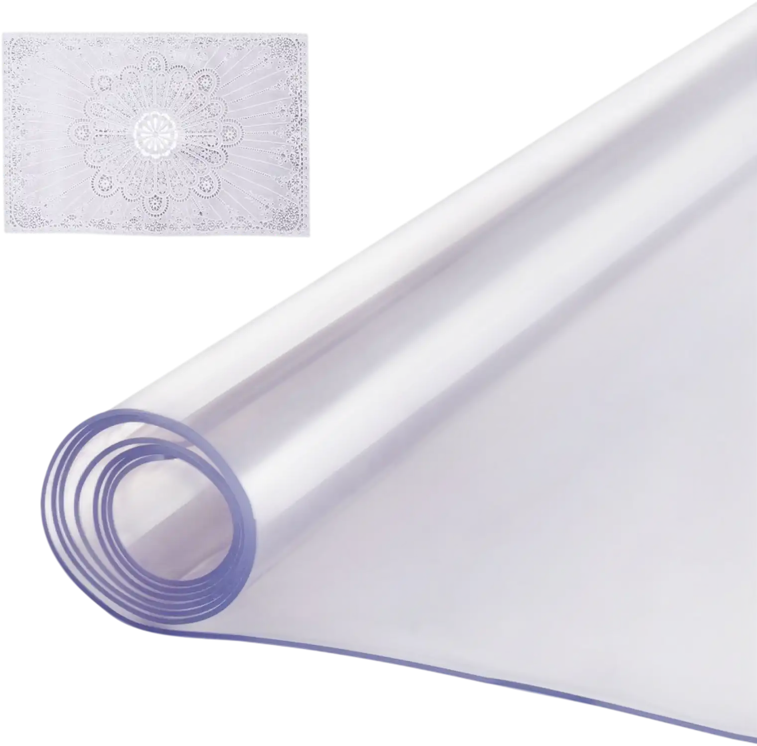Vevor Table Protector Clear PVC Desk Mat 24