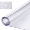 VEVOR Plastic Table Cover, 36 x 54 Inch 1.5 mm Thick Clear Table Protector, Rectangle PVC Desk Mat, Waterproof & Easy Cleaning Desk Pad Tablecloth, for Office Dresser Dining Room Table Night Stand
