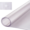 VEVOR Plastic Table Cover, 42 x 60 Inch 1.5 mm Thick Frosted Table Protector, Rectangle PVC Desk Mat, Waterproof & Easy Cleaning Desk Pad Tablecloth, for Office Dresser Dining Room Table Night Stand