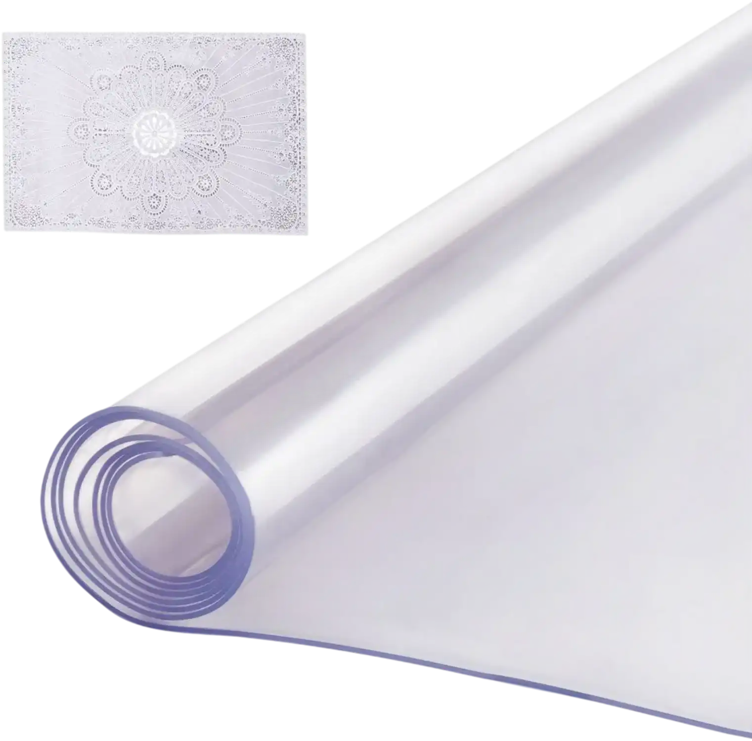 Vevor Table Protector Clear PVC 42 x 72