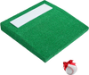 VEVOR Pitching Mound, Portable Baseball Pitcher's Mound, 31 in Indoor Outdoor Pitching Practice and Training Equipment, Softball Pitching Aids with Antifade Turf, Pitching Rubber, Carry Handle