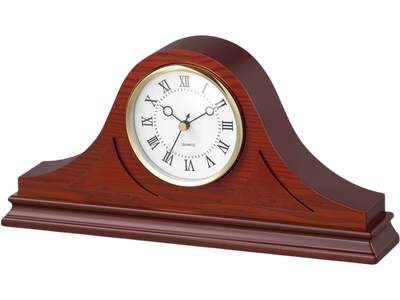 VEVOR Grandfather Clock, 6.4 in Classic Vintage Grandfather Clock, MDF Mantel Clocks with Built-In Quartz Movement and Quiet Design, for Living Room, Bedroom, Home Decor & Gift (Cherry Tone Finish)