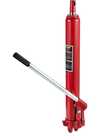 VEVOR Hydraulic Long Ram Jack, 3 Tons/6600 lbs Capacity, with Single Piston Pump and Clevis Base, Manual Cherry Picker with Handle, for Garage/Shop Cranes, Engine Lift Hoist, Red