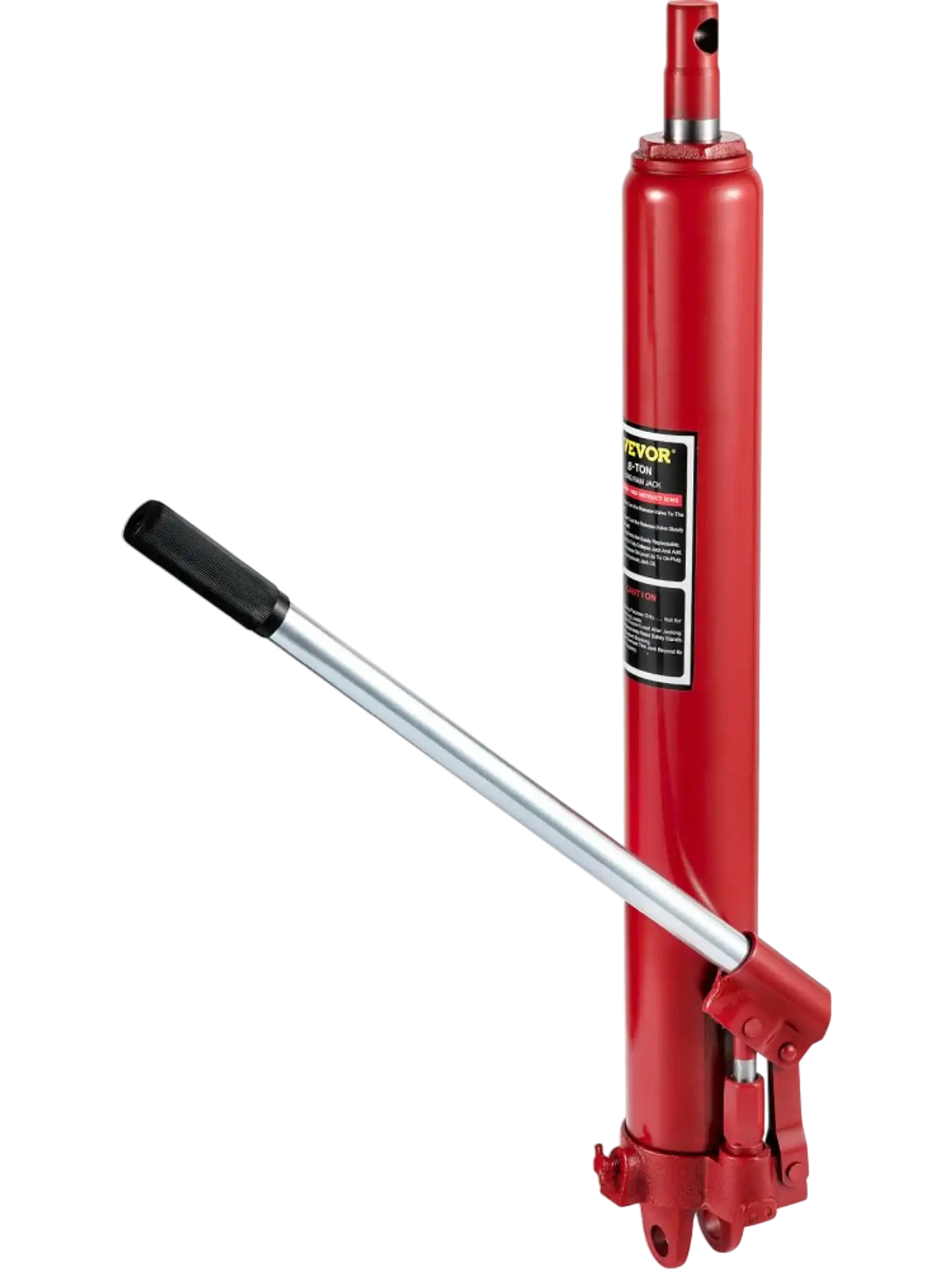Vevor Hydraulic Long Ram Jack 8-Ton Manual Engine Lift Hoist New