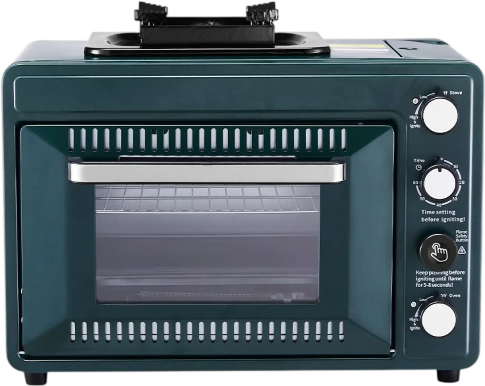 Vevor Outdoor Oven Portable Gas Camping Stove Combo New