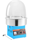 VEVOR Electric Cotton Candy Machine, 1000W Commercial Floss Maker With Cover, Commercial Cotton Candy Machine w/Stainless Steel Bowl & Sugar Scoop, Ideal for Carnival, Birthday, Family Party, Blue