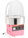 VEVOR Electric Cotton Candy Machine, 1000W Electric Floss Maker With Cover, Commercial Cotton Candy Machine w/Stainless Steel Bowl & Sugar Scoop, Ideal for Home, Carnival, Birthday, Family Party, Pink