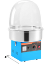 VEVOR Electric Cotton Candy Machine, 1000W Electric Floss Maker With Cover, Commercial Cotton Candy Machine w/Stainless Steel Bowl & Sugar Scoop, Ideal for Home, Carnival, Birthday, Family Party, Blue