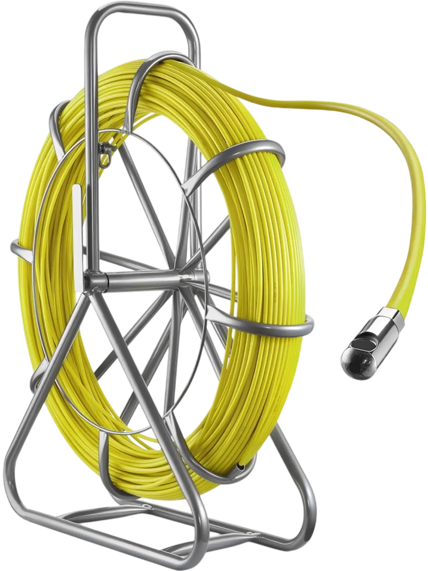 Vevor Fish Tape 500' Fiberglass Duct Rodder Wire Puller with Stand New