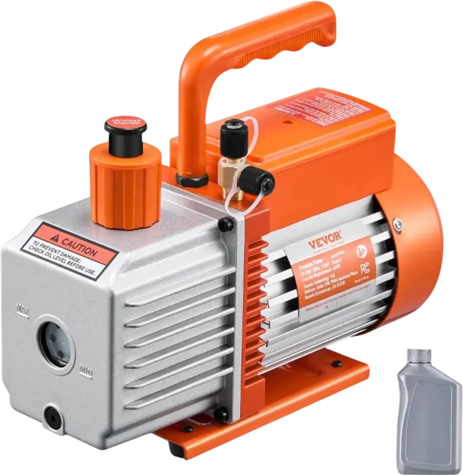 Vevor Vacuum Pump 6 CFM 2-Stage Rotary Vane HVAC Pump New