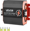 VEVOR 12V 30A DC to DC Battery Charger, 375W, On-Board Battery Charger for Lead-Acid, Lithium, AGM, GEL, and Flooded Batteries, Smart Multi-Stage Charging, for RVs, Commercial Vehicles, Boats, Yachts
