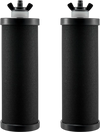 VEVOR Water Filters Replacement, Purification Elements, Activated Carbon Replacement Filters, Easy to Replace Water Filter, Gravity Water Filter System, Compatible with Most Brands, Pack of 2, Black