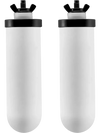 VEVOR Water Filters Replacement, Purification Elements, Ceramic Replacement Filters, Easy to Replace Water Filter, Gravity Water Filter System, Compatible with Most Brands, Pack of 2, White