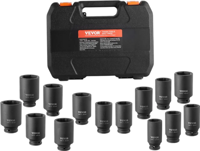 Vevor Axle Nut Socket Set 1/2