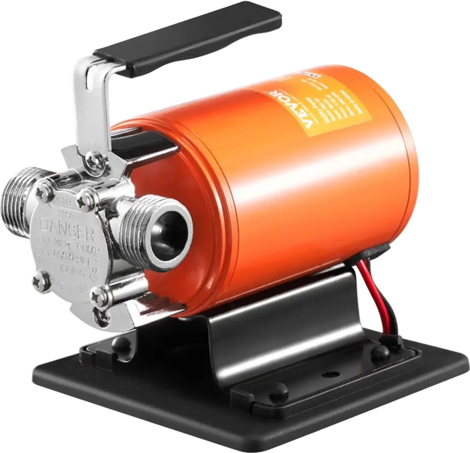 Vevor Water Transfer Pump Portable Electric Utility Pump 12V DC 360 GPH New
