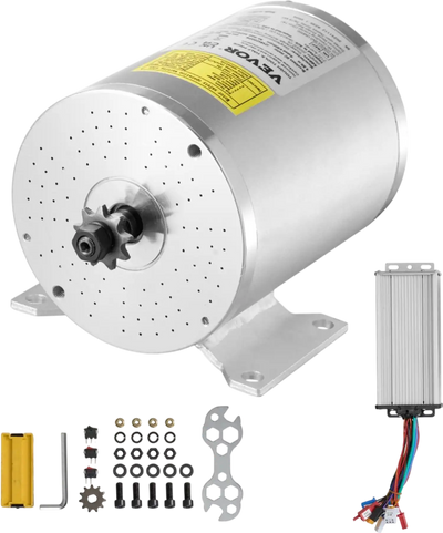 Vevor Brushless DC Motor Kit 2000W 48V 4300 RPM with Upgraded Speed Controller New