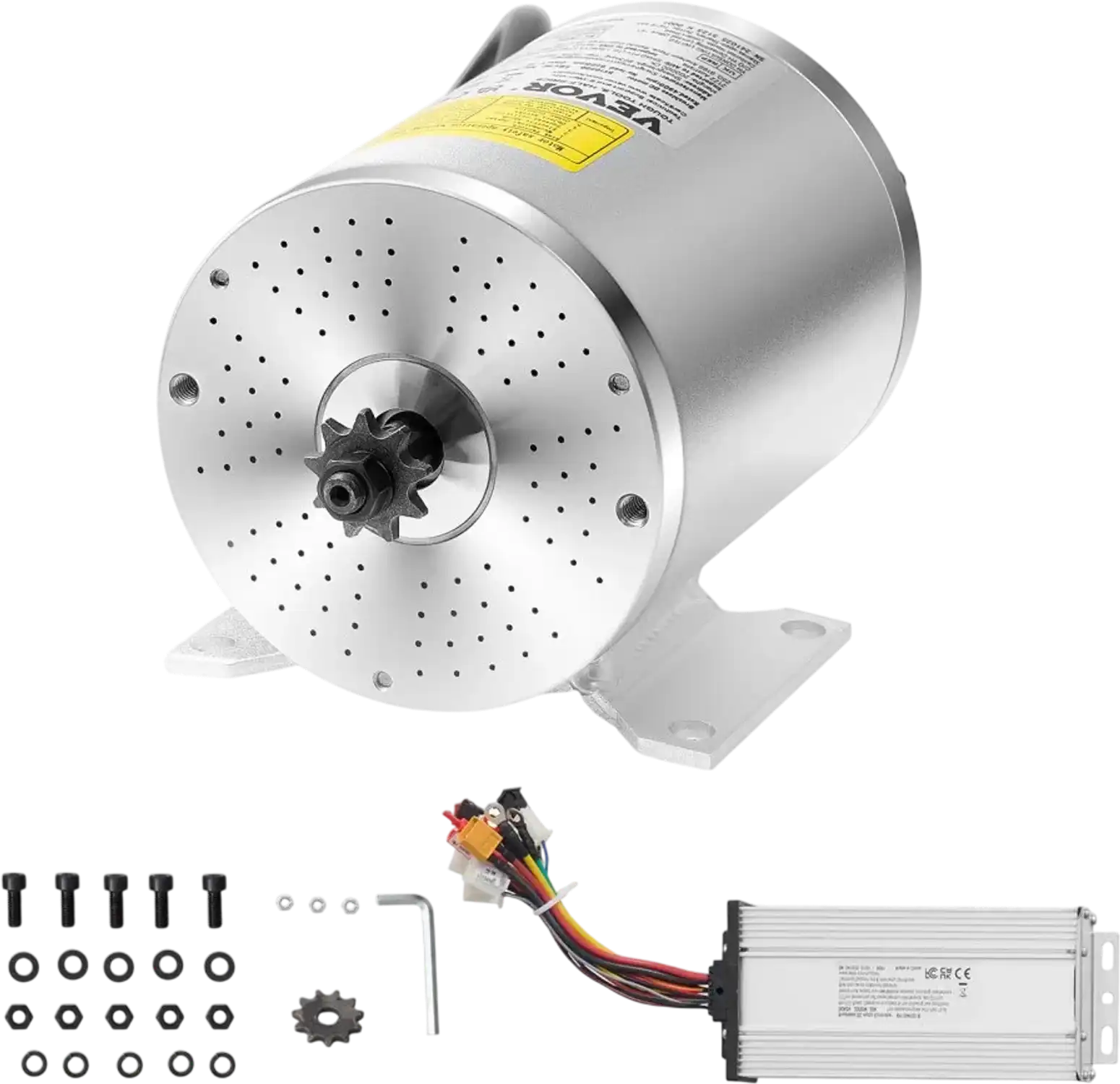 Vevor Brushless DC Motor Kit 60V 2000W 4500 RPM with Speed Controller New