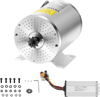 VEVOR 2000W Electric Brushless DC Motor Kit - 60V 4500rpm Motor with Upgraded Speed Controller for Go Karts E-Bike Motorcycle Scooter