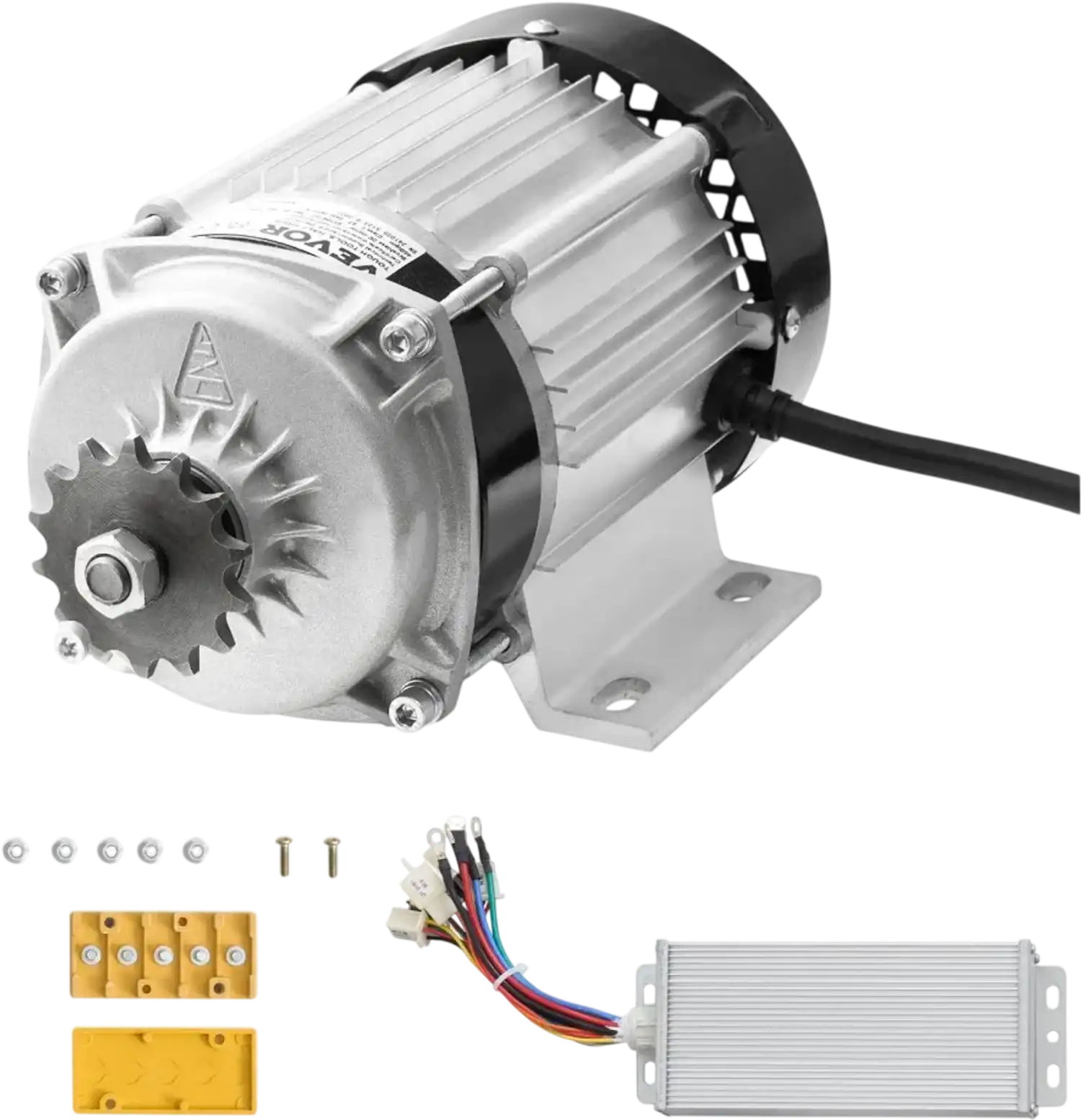 Vevor Electric Motor 750W 48V Brushless DC Motor Kit with Upgraded Speed Controller New