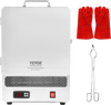 VEVOR Tabletop Kiln Melter, 1500W Electric Kiln, 2192℉ Max Temperature, Precise Control, Stainless Steel, Gold Melting Furnace for Wax Casting, Clay DIY, Metal Tempering, Glazing on Pottery, Silver