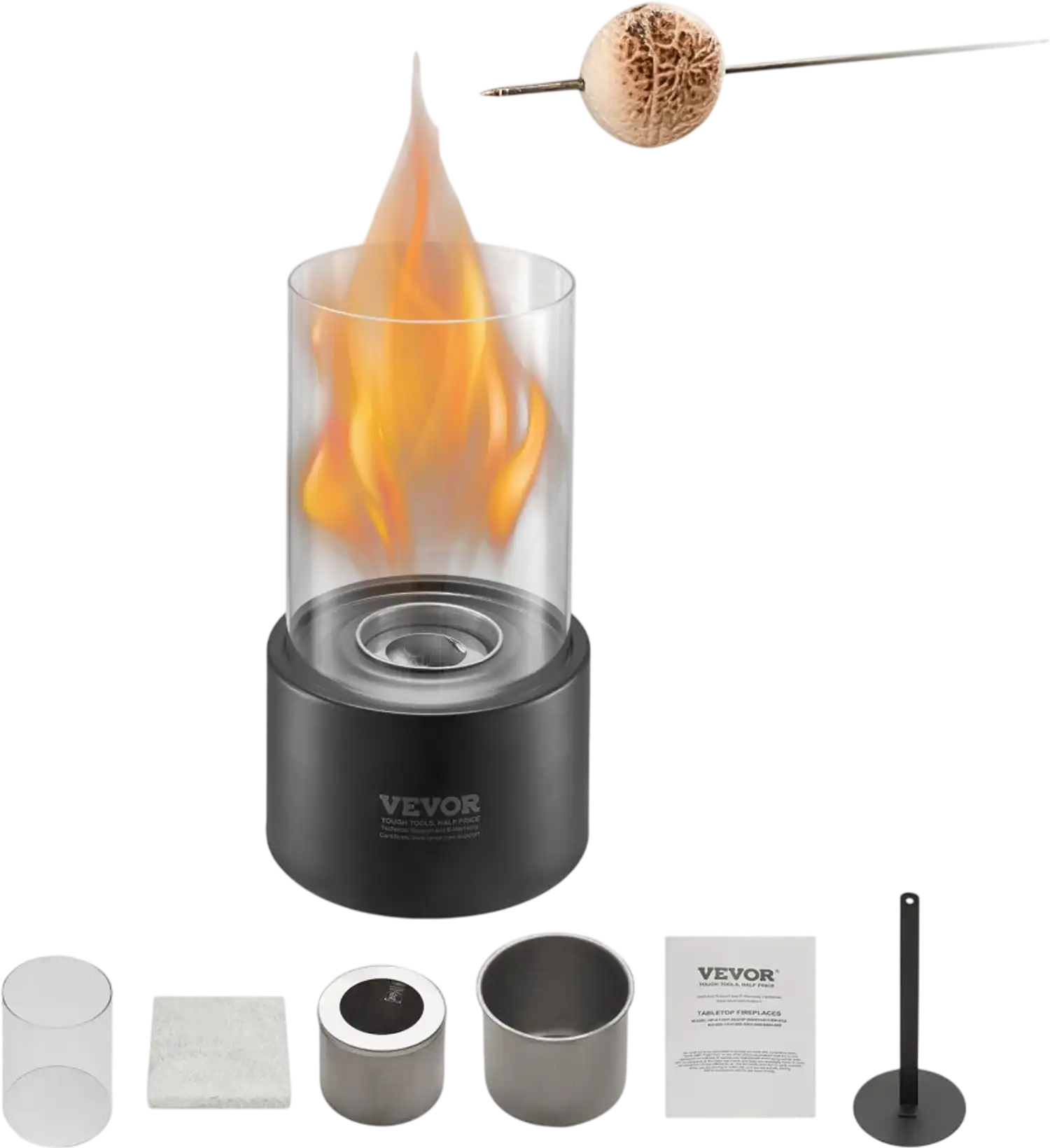 Vevor Tabletop Fire Pit Smokeless 6