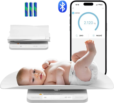 Vevor Baby Scale Smart Bluetooth Infant Weight Digital Scale New