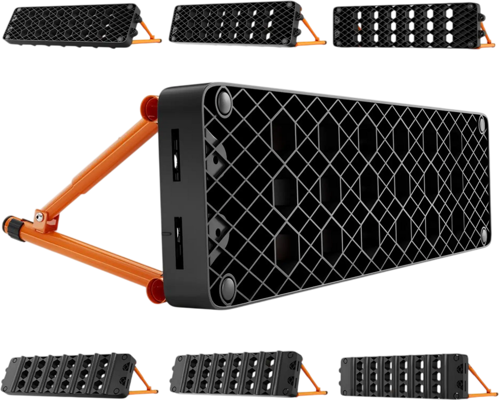 VEVOR Soccer Rebounder Board, 37.4 x 9.8 in Portable Soccer Rebound Wall, Dual Surface Sports Kick Back Trainer, 3 Adjustable Angles, Easy Setup Ball Practice Equipment for Passing & Reaction Skills