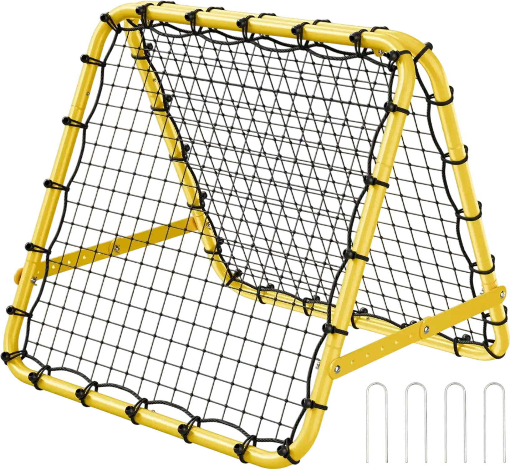 Vevor Soccer Rebounder Net Portable Adjustable Training Goal 40