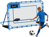 VEVOR Soccer Rebounder Net, Quick-Switch Angle Soccer Goal Rebounder for Control, Passing Practice, Heavy-Duty Iron Frame & PE Net, Easy Setup Ball Training Aids & Equipment for Teens&Adults,6 x 4 ft
