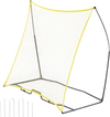 VEVOR Soccer Rebounder, Portable Soccer Trainer, 7x7FT Iron & Polyester Soccer Practice Equipment, Sports Football Rebounder Wall with Portable Bag, Perfect for Team Solo Training, Passing, Volley