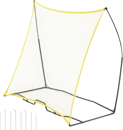 Vevor Soccer Rebounder 7' x 7' Portable Trainer Net New